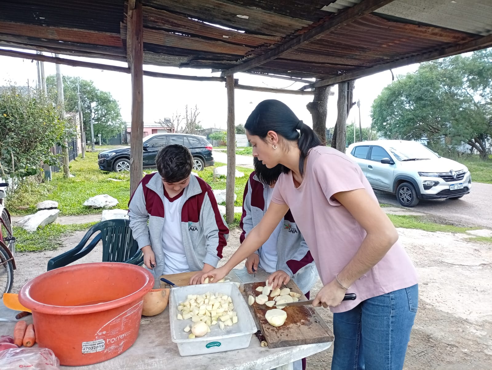 Olla en Barrio Ceibal